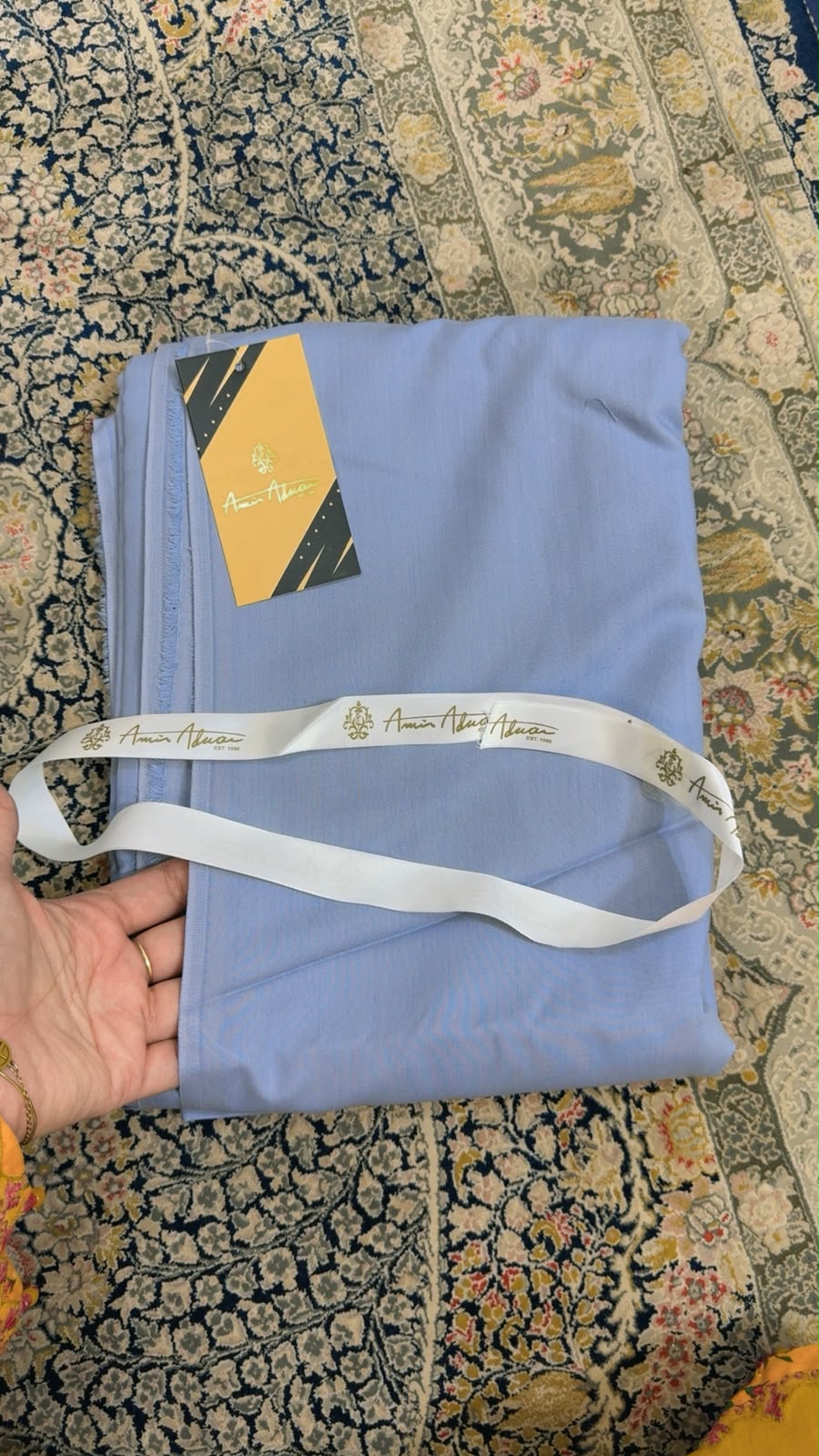 Amir Adnan summer wash n wear gents suit
