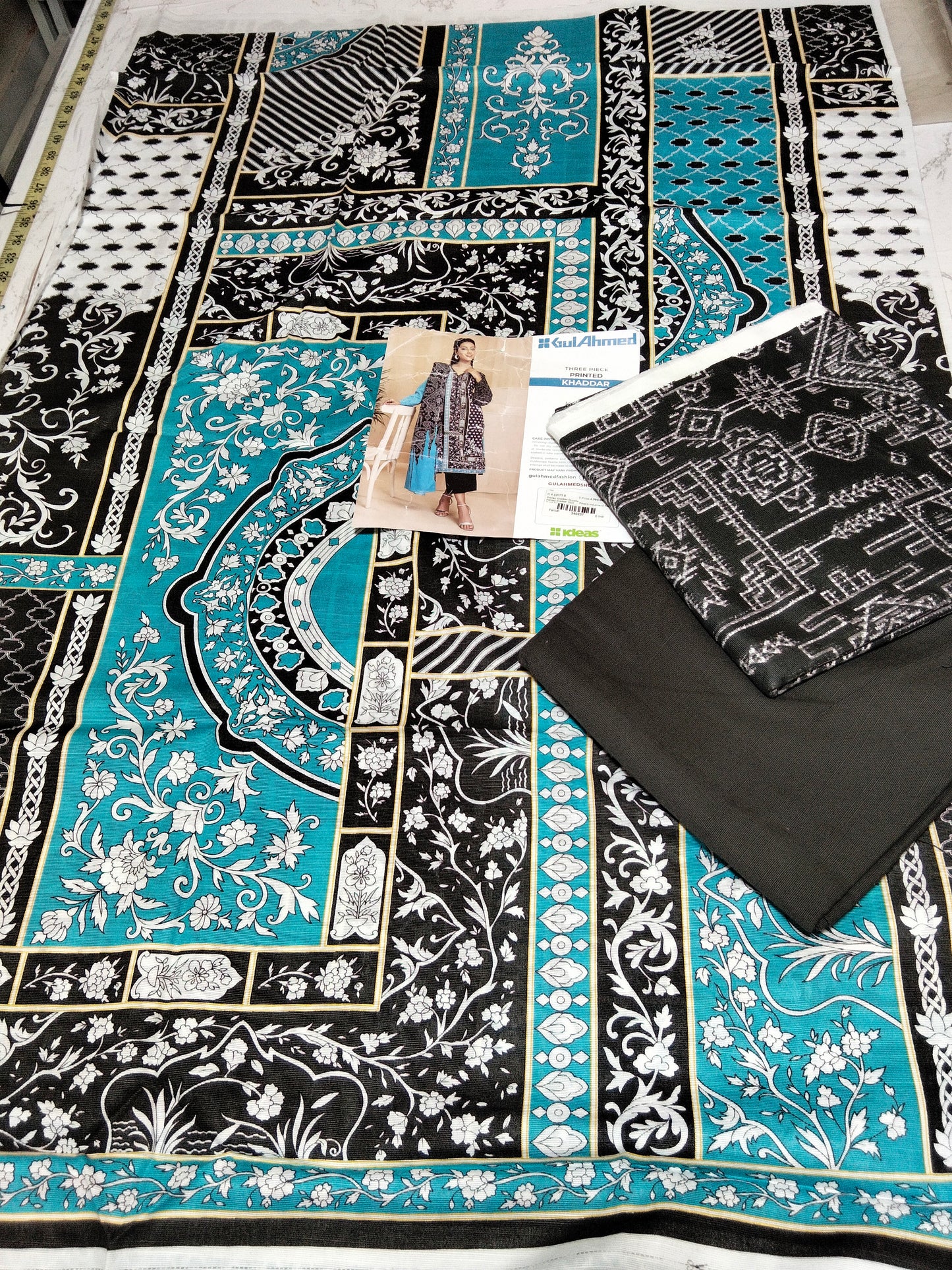 Sale Gul Ahmed Printed Khaddar 3 PC