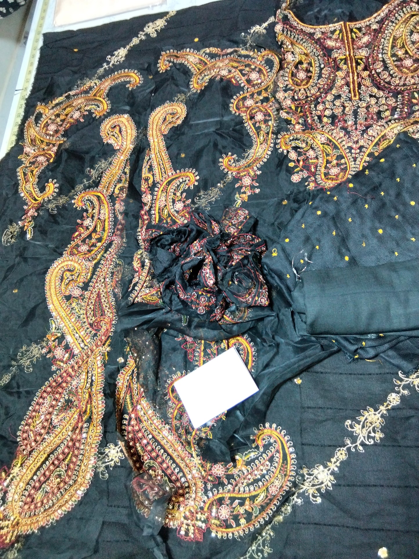 SALE Asim jofa embroided kashmiri tanka 3Pc