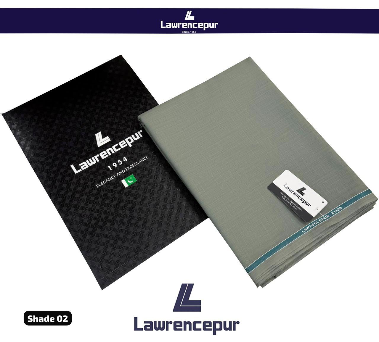 lawrencepur ZOHB summer wash n wear most soft pure summer fabric gents complete suit shade 02