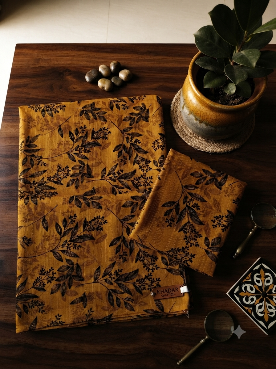 Alkaram all over Printed khaddar 2pc