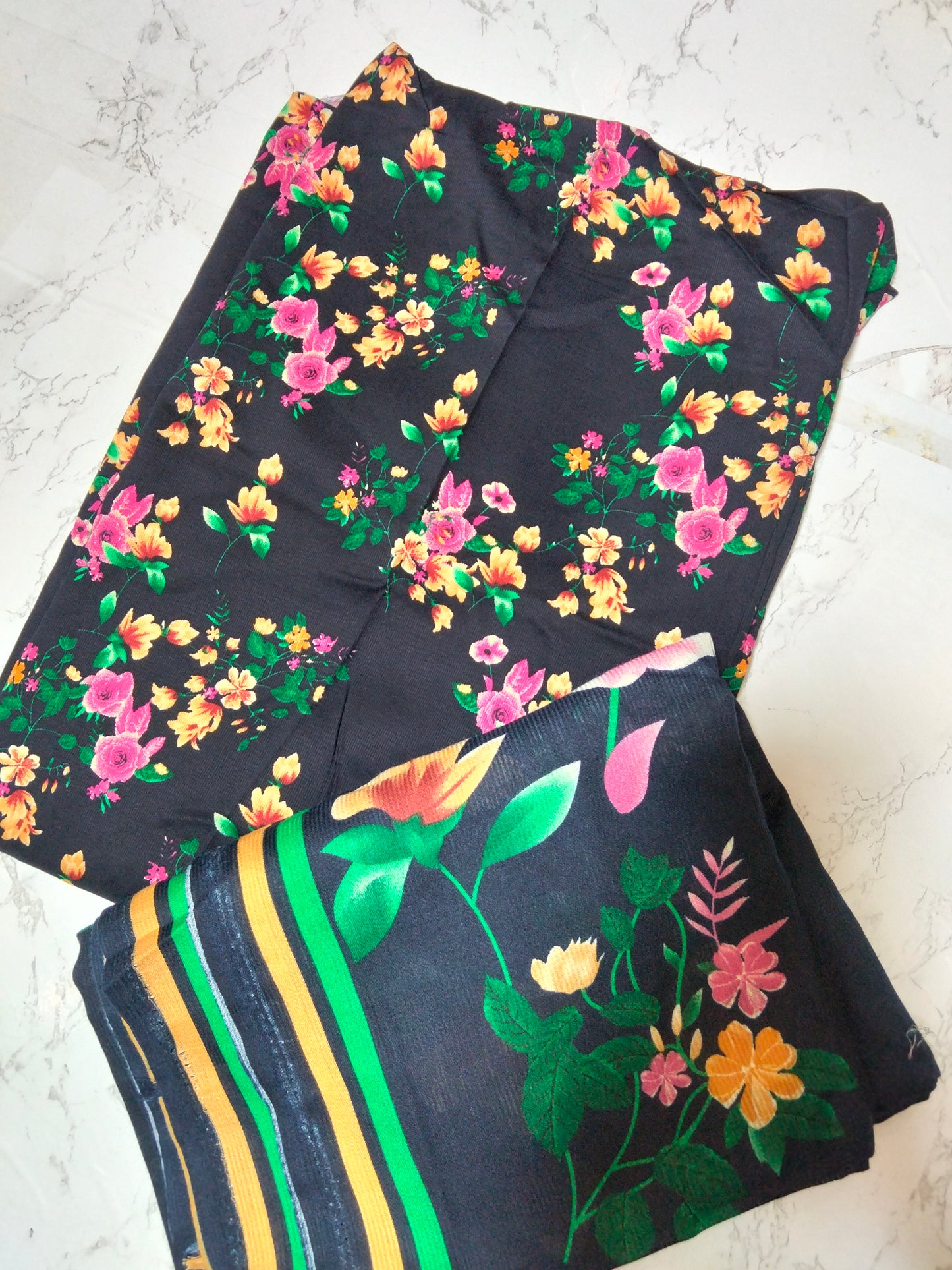 Sale printed kotrai marina 2pc shirt and dupatta