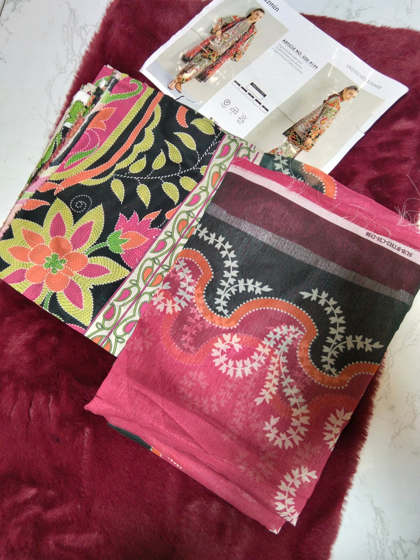 Jazmine Lawn 3pc
