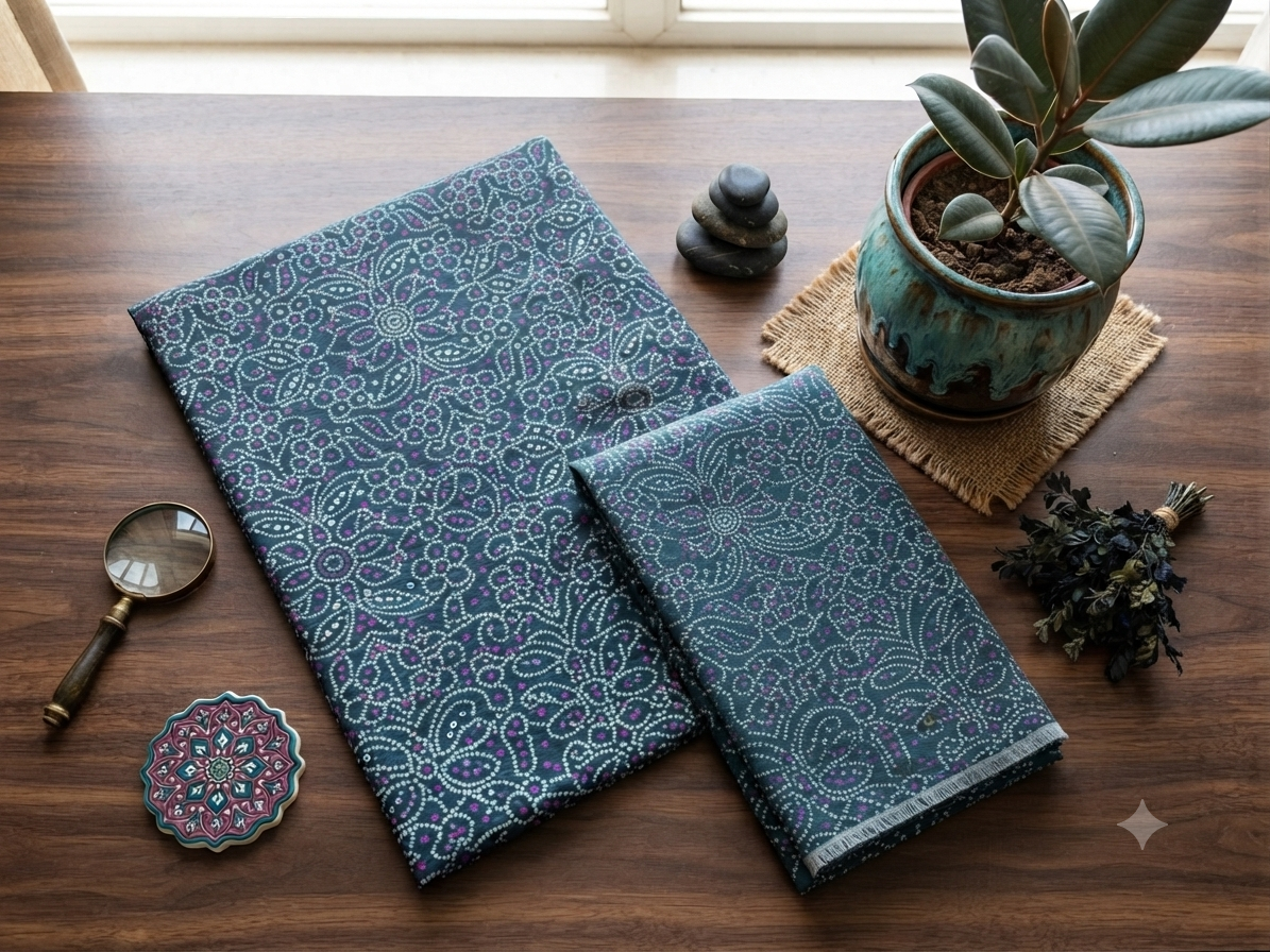 Alkaram all over Printed khaddar 2pc
