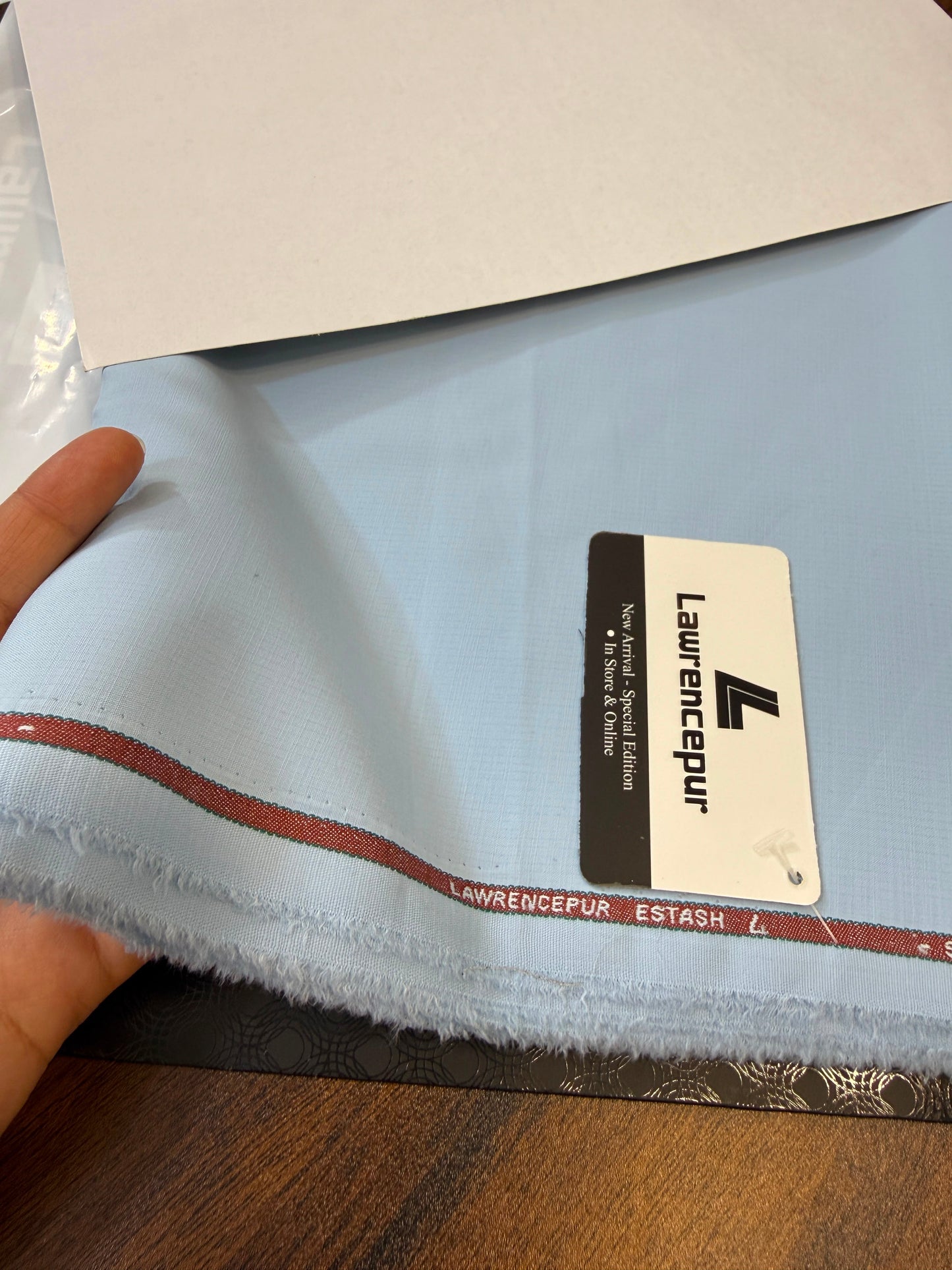 Lawrence pur gent's suit 4 season wash n wear( estash premium blend)05