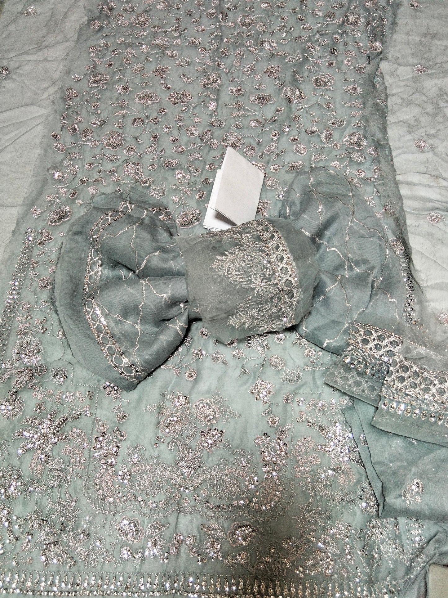 Sale Alkaram Luxury embroided 2pc shirt and dupatta