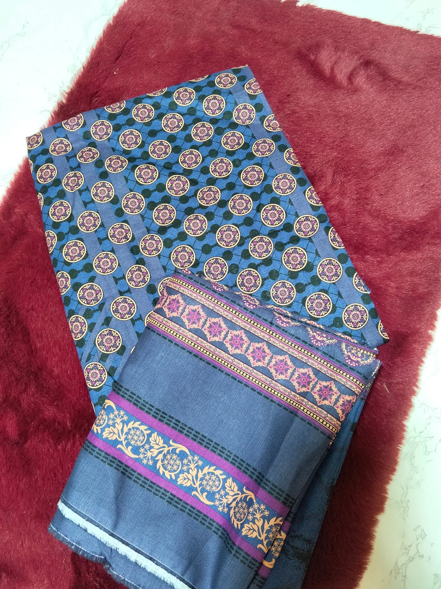 Eden robe Khaddar printed 2pc