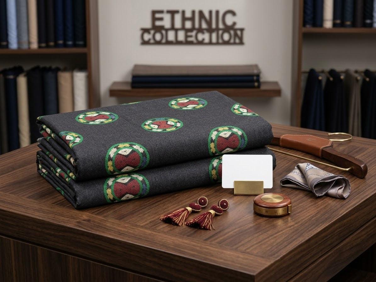 Ethnic All over printed karandi 2pc