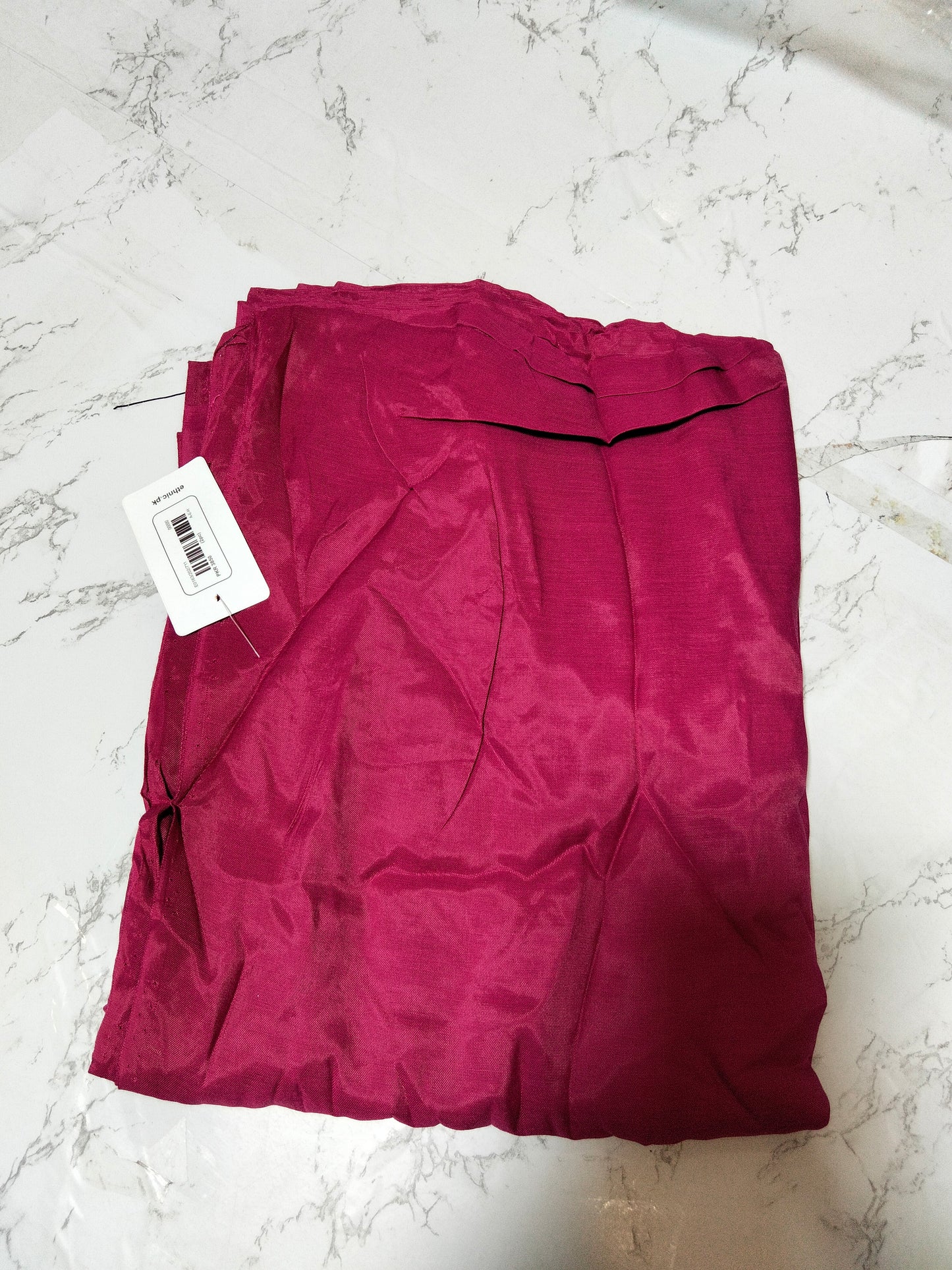 Sale Ethnic plain row silk 2pc