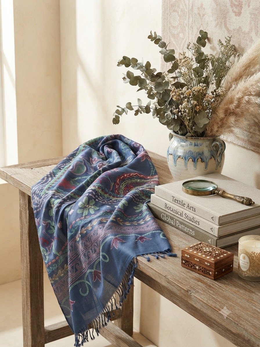 Sale jacqaurd shawl