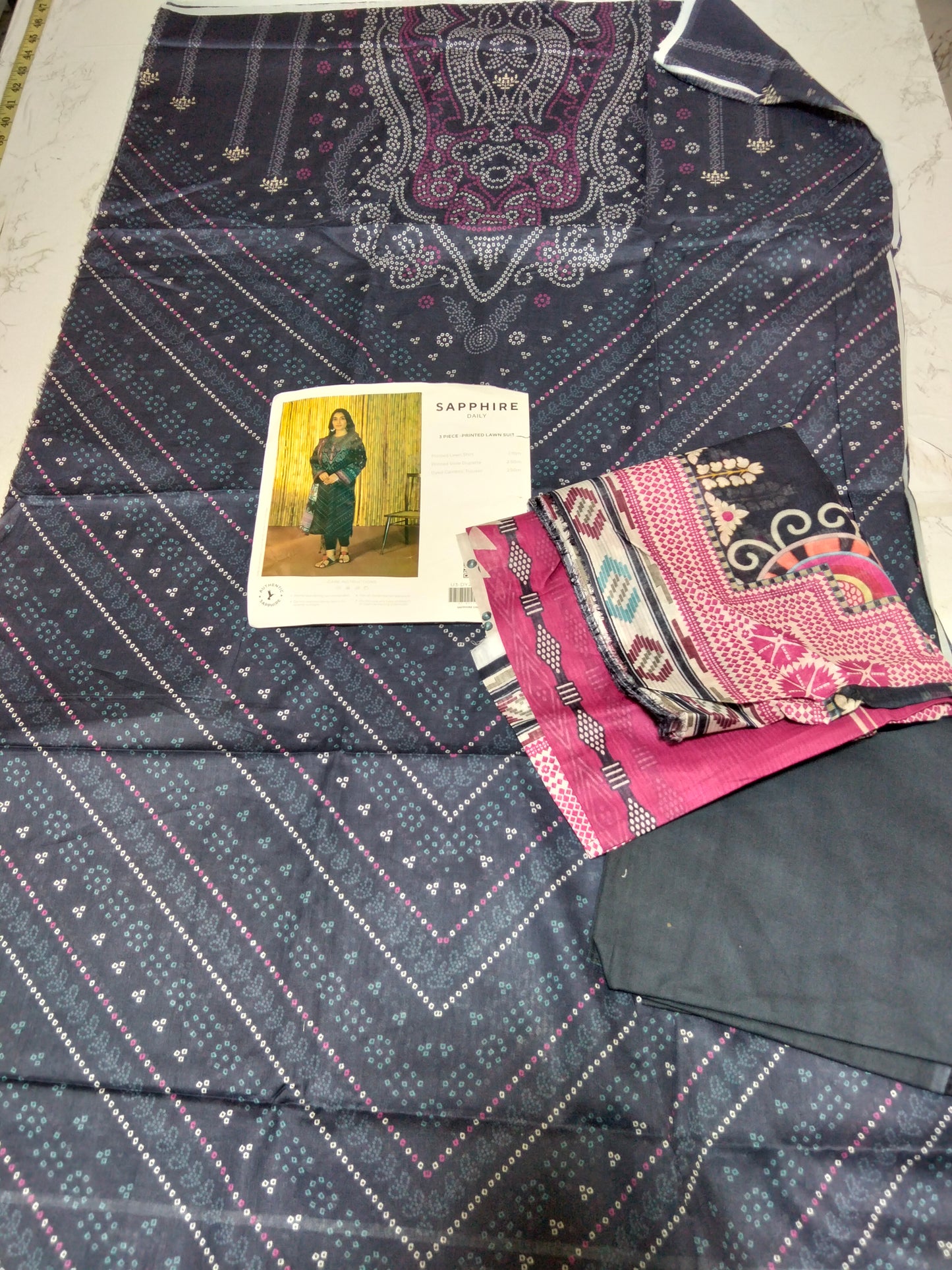 Sale printed lawn 3pc