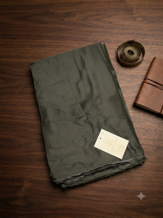 Sapphire leather georget 2pc fabric