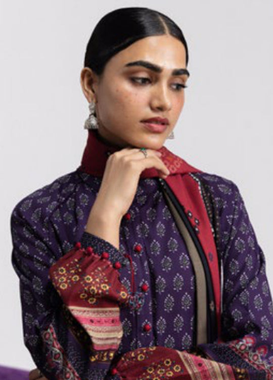 Coco prints by Zara shahjhan  ANIKA - 3B printed linen 3pc