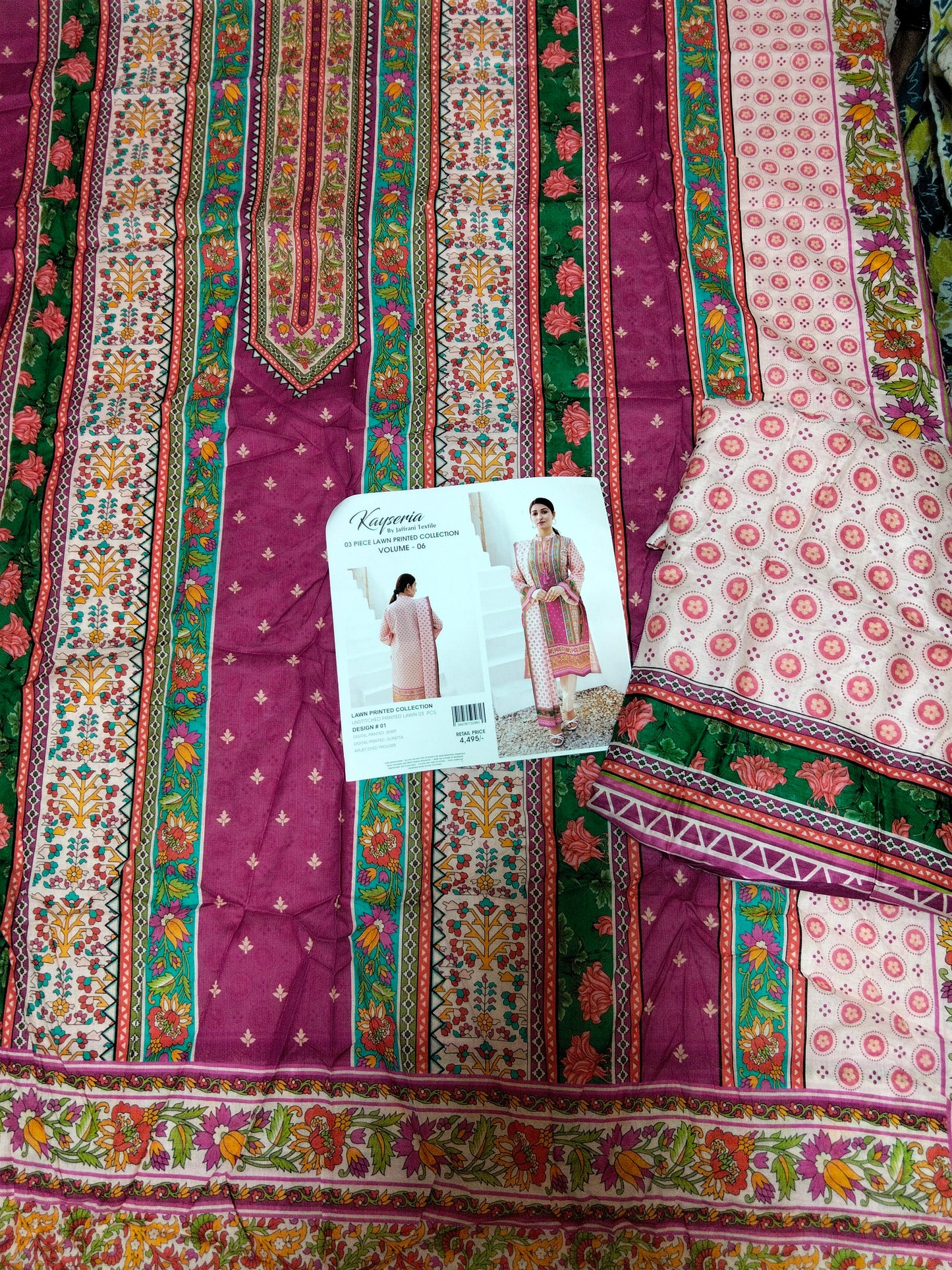 Sale printed lawn 2pc shirt and dupatta